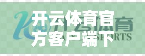 开云体育官方客户端下载流程详解