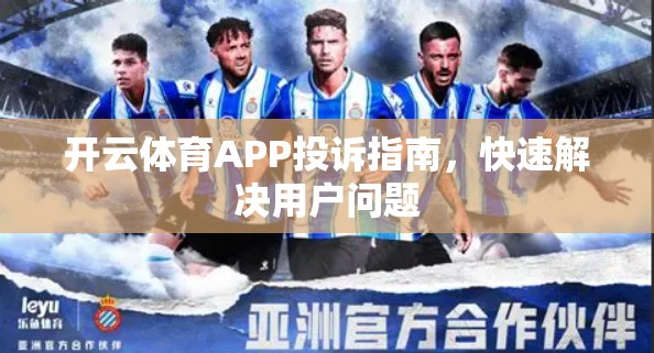 开云体育APP投诉指南，快速解决用户问题
