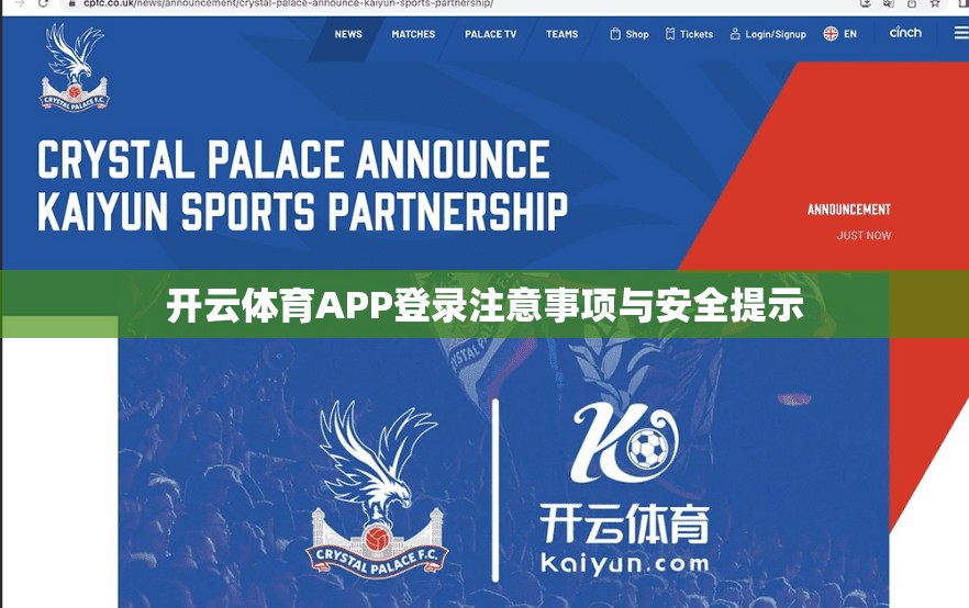开云体育APP登录注意事项与安全提示