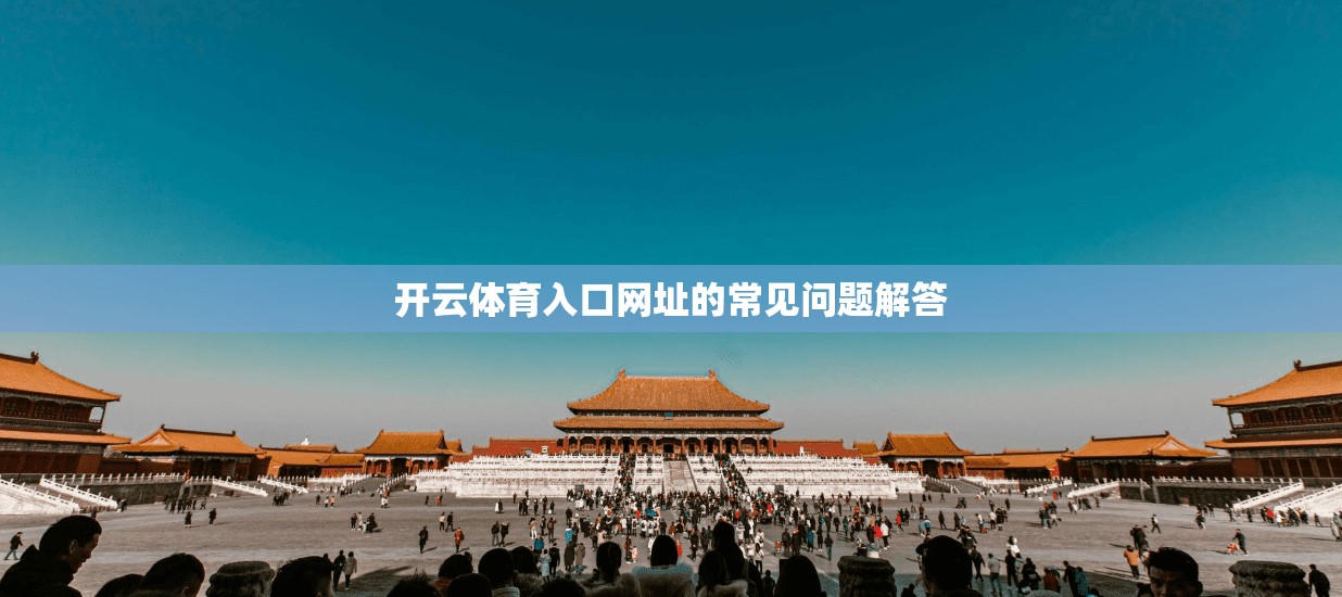 开云体育入口网址的常见问题解答