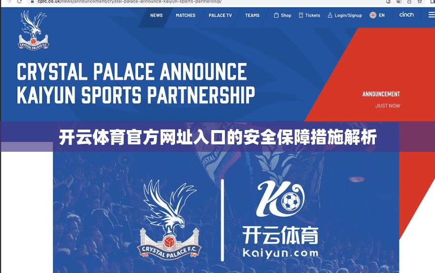 开云体育官方网址入口的安全保障措施解析