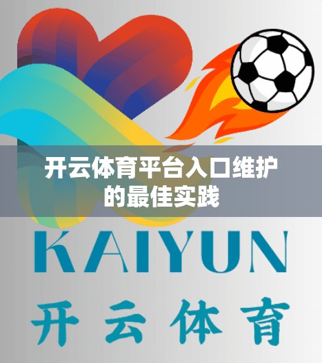 开云体育平台入口维护的最佳实践