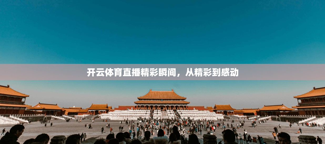 开云体育直播精彩瞬间，从精彩到感动