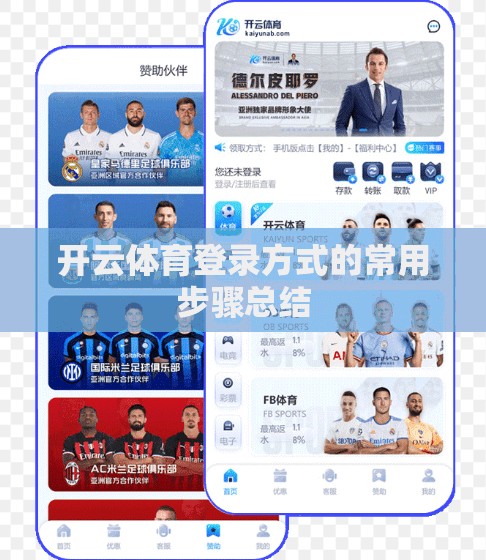 开云体育登录方式的常用步骤总结