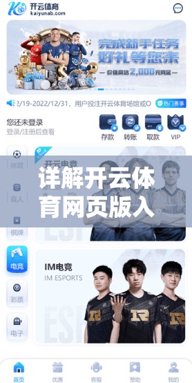 详解开云体育网页版入口地址的使用流程