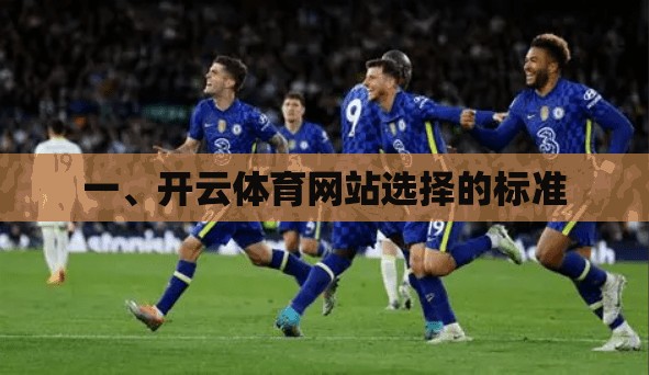 一、开云体育网站选择的标准