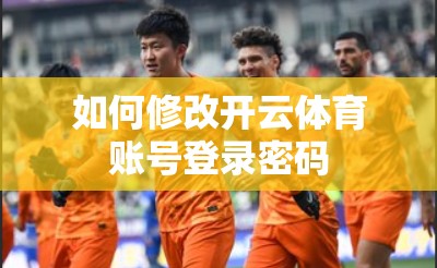 如何修改开云体育账号登录密码