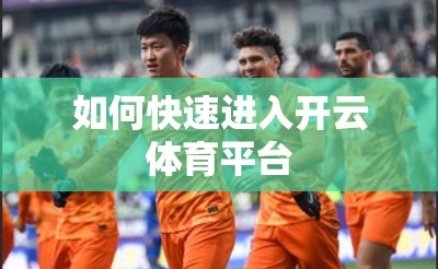 如何快速进入开云体育平台