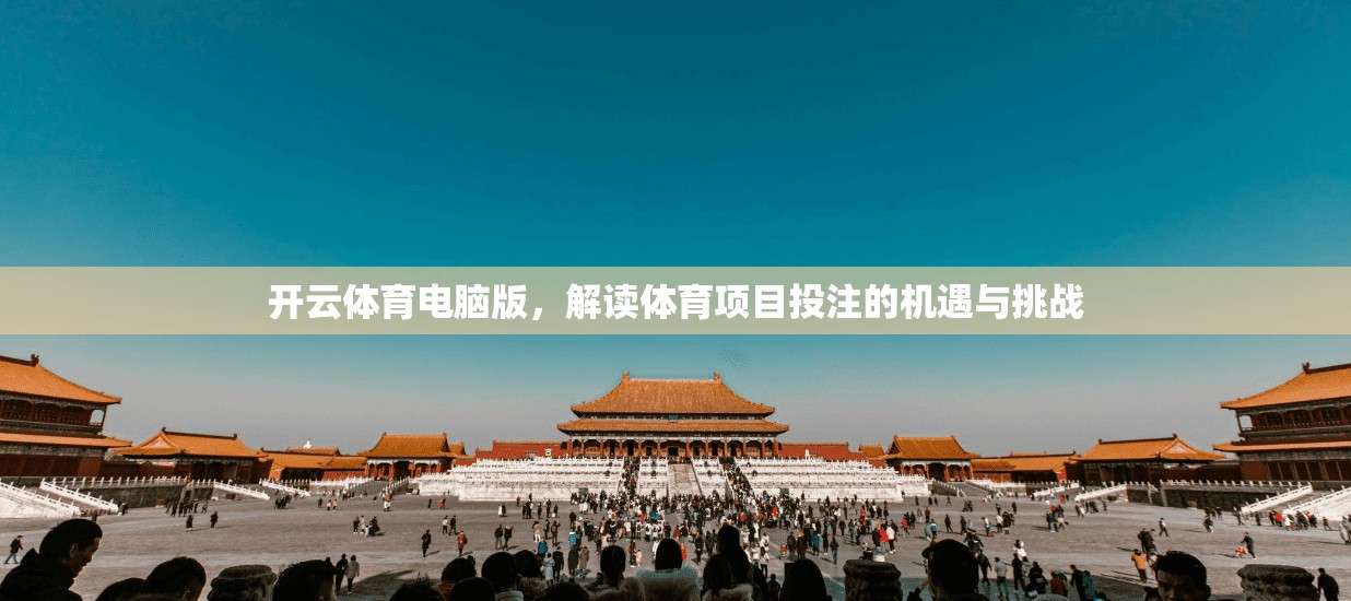 开云体育电脑版，解读体育项目投注的机遇与挑战