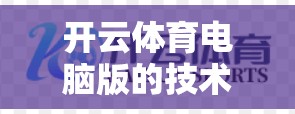 开云体育电脑版的技术支持与客户服务渠道，助力体育活动的成功