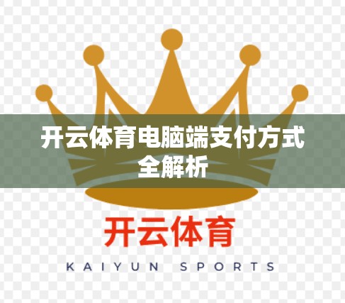 开云体育电脑端支付方式全解析