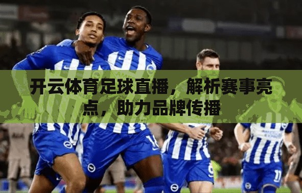 开云体育足球直播，解析赛事亮点，助力品牌传播