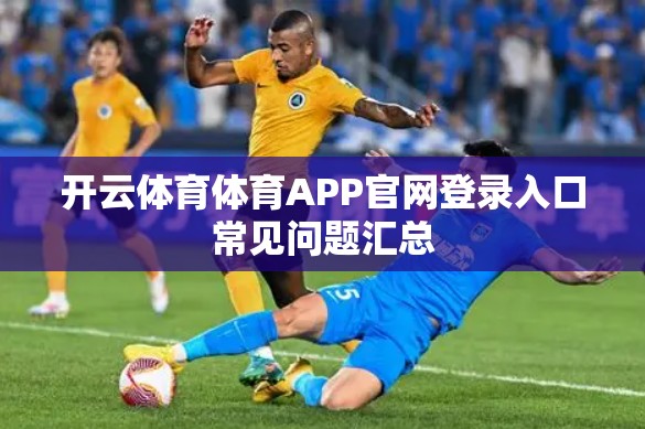 开云体育体育APP官网登录入口常见问题汇总