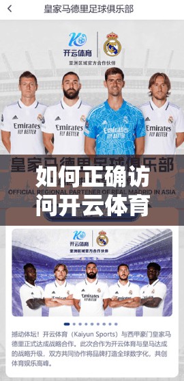 如何正确访问开云体育官网