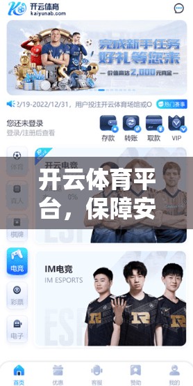 开云体育平台，保障安全可靠的线上投注环境