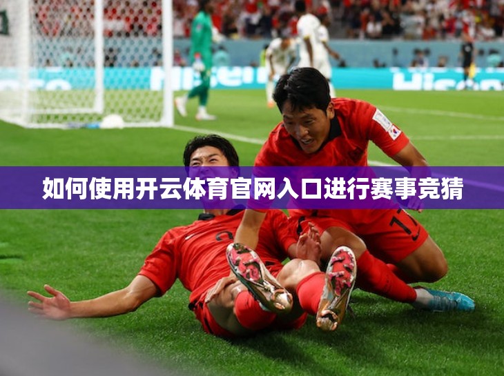 如何使用开云体育官网入口进行赛事竞猜