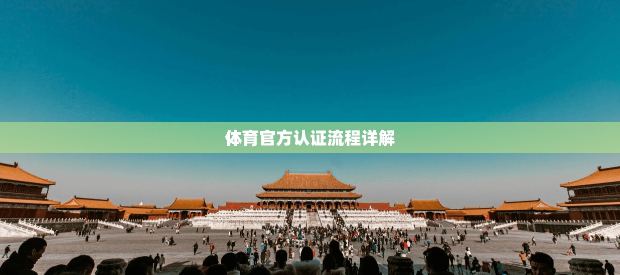 体育官方认证流程详解